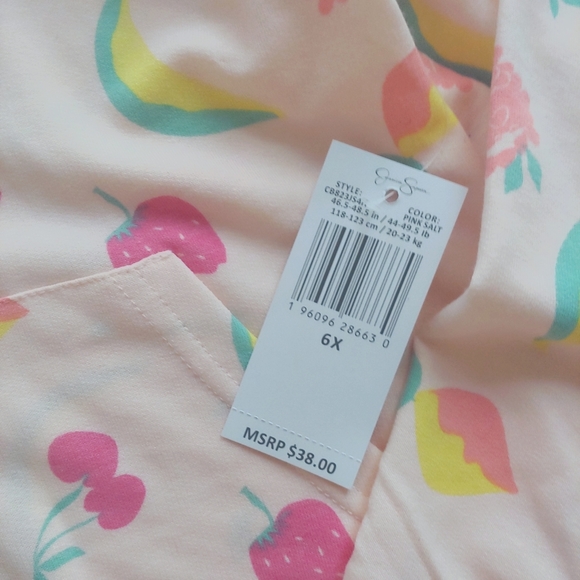 Jessica Simpson NEW Fruity Print Hooded Jacket & Shorts Set - Picture 9 of 9